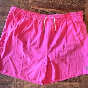 Polo Ralph Lauren, Classic fit Elastic, 3XB, Hot Pink Swimsuit